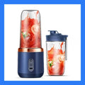 400ML Portable Electric Juicer 2 Cup Home Mini Multifunctional Wireless Blender USB Rechargeable Small Juice Cup Mixer Machine