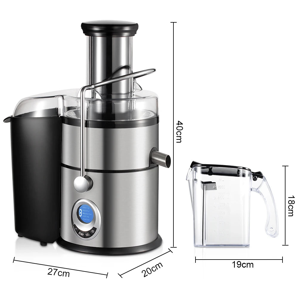 Juicer Machine  800w Powerful Juicer Extractor with 2.2L Feed Chute for Fruit Veg High Juice Yield